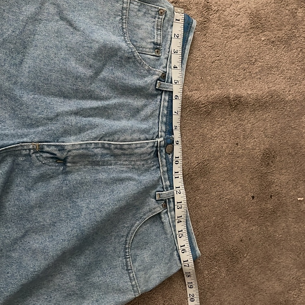 Bill Blass Blue Jean Shorts Classic Summer Style - Picture 4 of 5